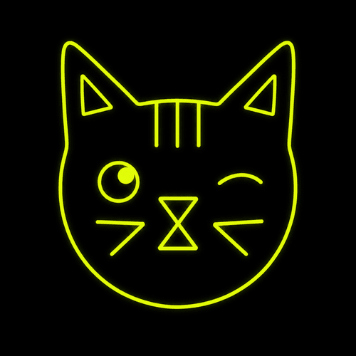 Neon Winkcat logo